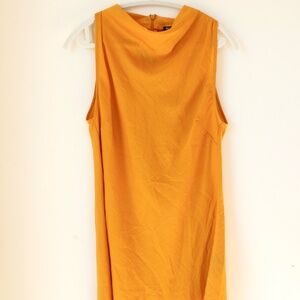 Nasty Girl Mustard Yellow Mini dress size 10